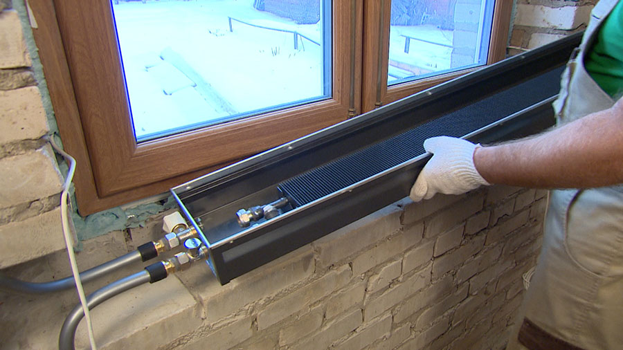 Конвекторы встраиваемые в подоконник