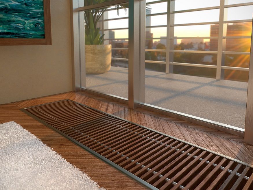 Плюсы и минусы внутрипольных конвекторов